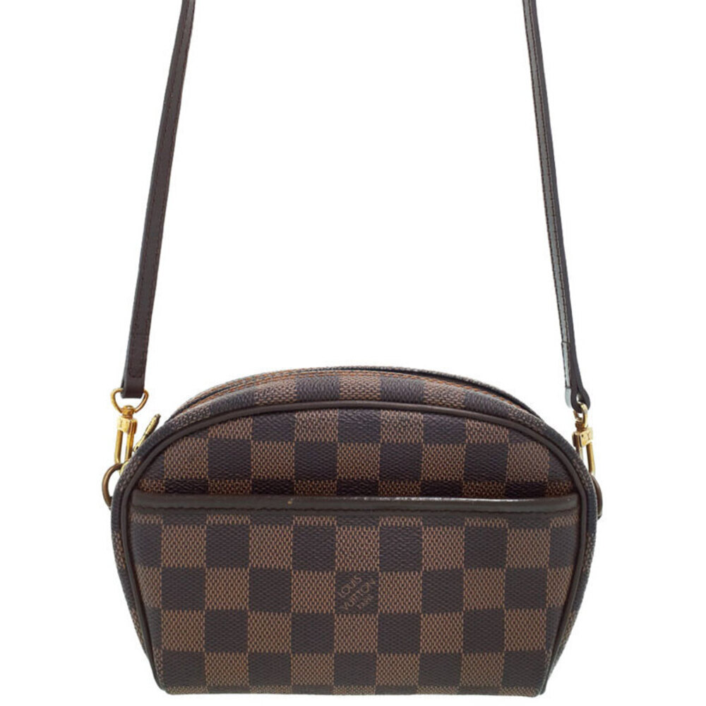 Louis Vuitton Damier Ebene Brown Pochette Ipanema Shoulder Bag